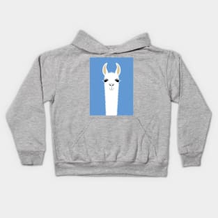 Llama Portrait #4 Kids Hoodie